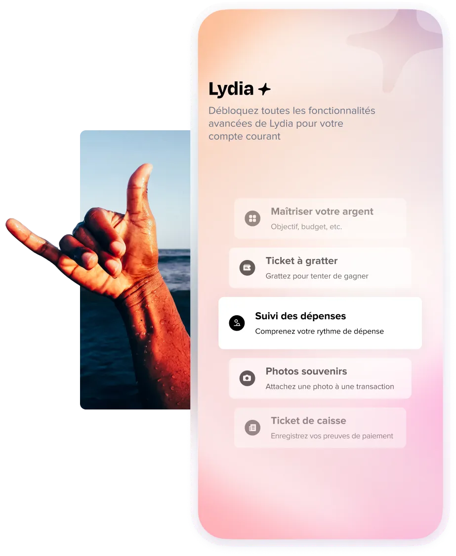 Fonctionnalités avancées Lydia+